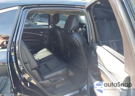 2017 Acura Mdx z USA, uszkodzony, nr VIN 5FRYD4H36HB011206